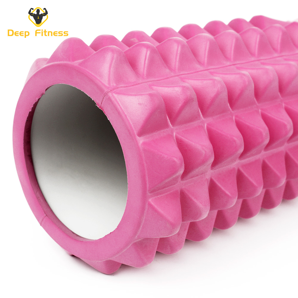 High Density Speckled Black Foam Rollers for Myofascial Release/Pilates/Trigger Point Massage/Muscle